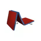 195x100x5 cm - materac rehabilitacyjny, trzyczęściowy - Kolor: Czerwony - 3104