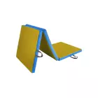 195x100x5 cm - materac rehabilitacyjny, trzyczęściowy - Kolor: Żółty - 1123