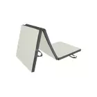 195x100x5 cm - materac rehabilitacyjny, trzyczęściowy - Kolor: Biały - 9001