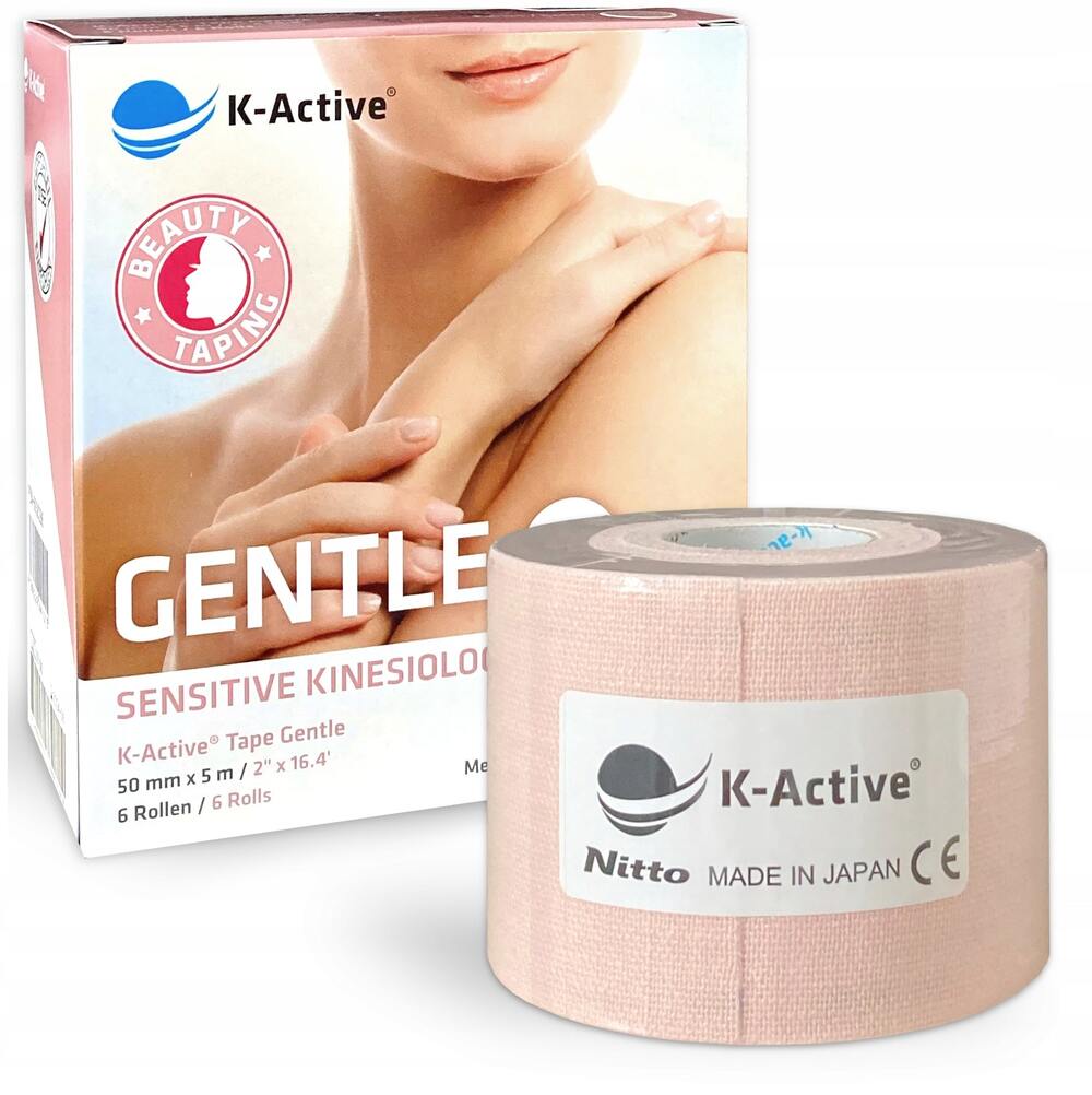 Kinesiology Tape Gentle, NITTO DENKO KActive Tape, kinesio taping